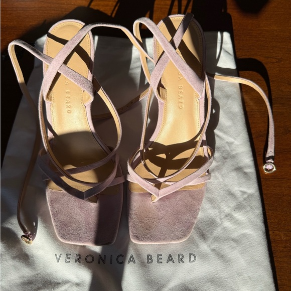 Veronica Beard Women's Light Pink Strappy Heels - Picture 1 of 5